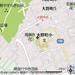 大野町公民館周辺の地図