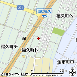 石川県金沢市福久町ト32周辺の地図