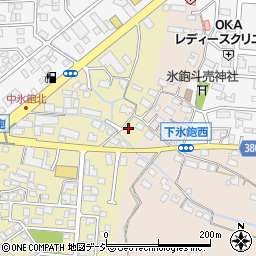長野県長野市稲里町中氷鉋1203-4周辺の地図