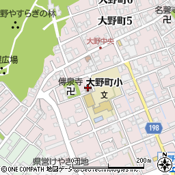 大野町児童館周辺の地図