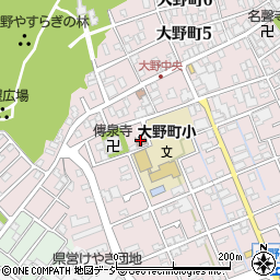 大野町児童館周辺の地図