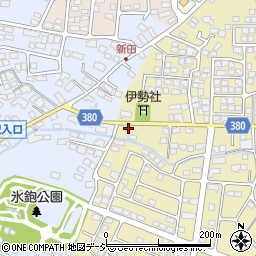 長野県長野市稲里町中氷鉋813-4周辺の地図