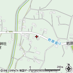 栃木県宇都宮市岩原町569周辺の地図