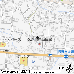 長野県長野市青木島町大塚1203周辺の地図
