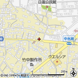 長野県長野市稲里町中氷鉋945周辺の地図