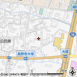 長野県長野市青木島町大塚1052周辺の地図