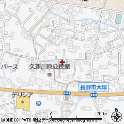 長野県長野市青木島町大塚1002周辺の地図