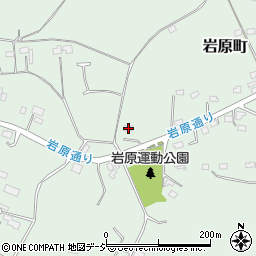 栃木県宇都宮市岩原町649周辺の地図