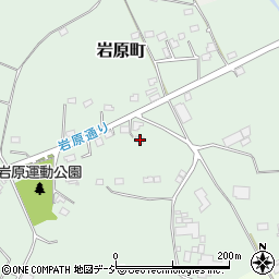 栃木県宇都宮市岩原町694-3周辺の地図