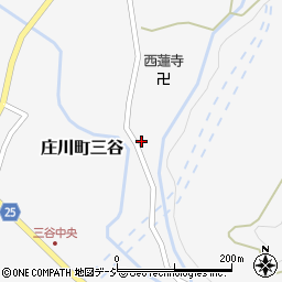 富山県砺波市庄川町三谷2986周辺の地図