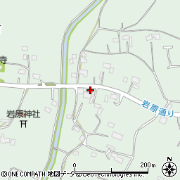 栃木県宇都宮市岩原町557-1周辺の地図