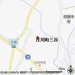 富山県砺波市庄川町三谷2360周辺の地図