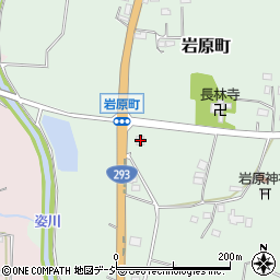 栃木県宇都宮市岩原町204周辺の地図