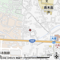 長野県長野市青木島町大塚1329周辺の地図