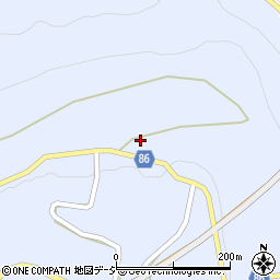 長野県長野市七二会甲965周辺の地図