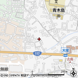 長野県長野市青木島町大塚1322周辺の地図