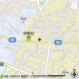 長野県長野市稲里町中氷鉋830-1周辺の地図