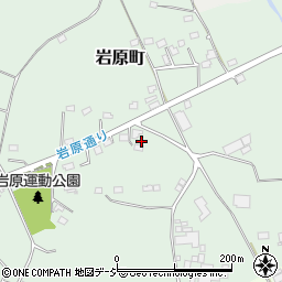 栃木県宇都宮市岩原町694周辺の地図