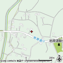 栃木県宇都宮市岩原町546-1周辺の地図
