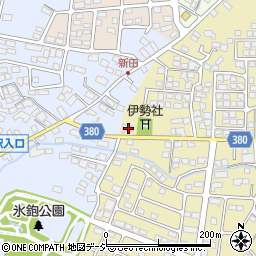 長野県長野市稲里町中氷鉋836-3周辺の地図