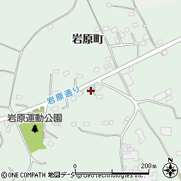 栃木県宇都宮市岩原町694-2周辺の地図