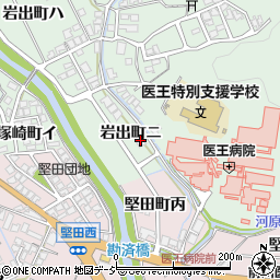 石川県金沢市岩出町ニ148周辺の地図