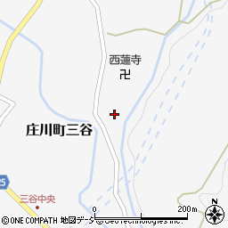 富山県砺波市庄川町三谷2985周辺の地図