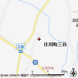 富山県砺波市庄川町三谷2353周辺の地図