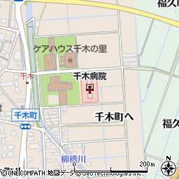 石川県金沢市千木町ヘ33周辺の地図