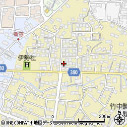 長野県長野市稲里町中氷鉋888-18周辺の地図