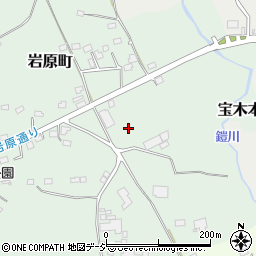 栃木県宇都宮市岩原町667周辺の地図