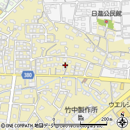 長野県長野市稲里町中氷鉋937-2周辺の地図
