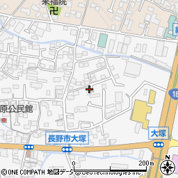 長野県長野市青木島町大塚1060周辺の地図
