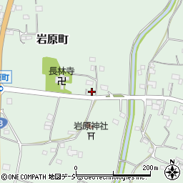 栃木県宇都宮市岩原町251-1周辺の地図