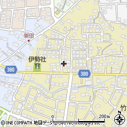 長野県長野市稲里町中氷鉋841-7周辺の地図
