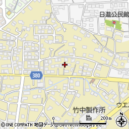 長野県長野市稲里町中氷鉋934周辺の地図
