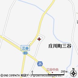 富山県砺波市庄川町三谷2352周辺の地図