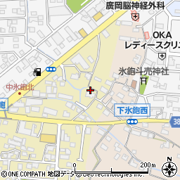 長野県長野市稲里町中氷鉋1205周辺の地図