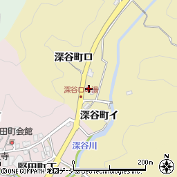 石川県金沢市深谷町ロ周辺の地図