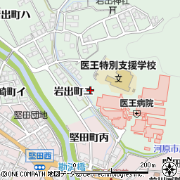 石川県金沢市岩出町ニ周辺の地図