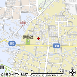 長野県長野市稲里町中氷鉋831-3周辺の地図