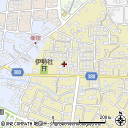 長野県長野市稲里町中氷鉋838周辺の地図