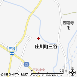 富山県砺波市庄川町三谷272周辺の地図