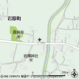 栃木県宇都宮市岩原町461周辺の地図