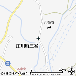 富山県砺波市庄川町三谷2310周辺の地図
