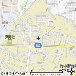 長野県長野市稲里町中氷鉋888-22周辺の地図
