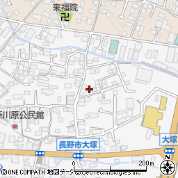 長野県長野市青木島町大塚1063周辺の地図
