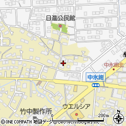 長野県長野市稲里町中氷鉋1182周辺の地図
