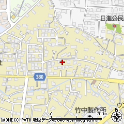 長野県長野市稲里町中氷鉋923-3周辺の地図