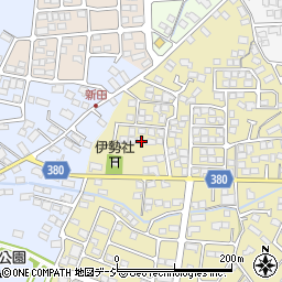 長野県長野市稲里町中氷鉋849-3周辺の地図